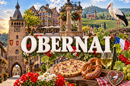 M2479 Magnet ville de France Obernai