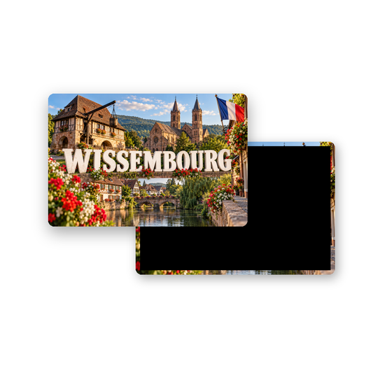 M2488 Magnet ville de France Wissembourg