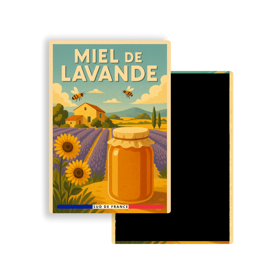 M207 Magnet Spécialités Régionales Sud de France Le Miel de Lavande