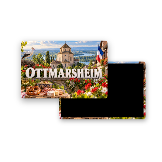 M2490 Magnet ville de France Ottmarsheim