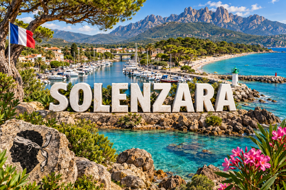 M2502 Magnet ville de France Solenzara