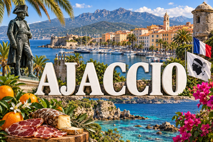 M2503 Magnet ville de France Ajaccio
