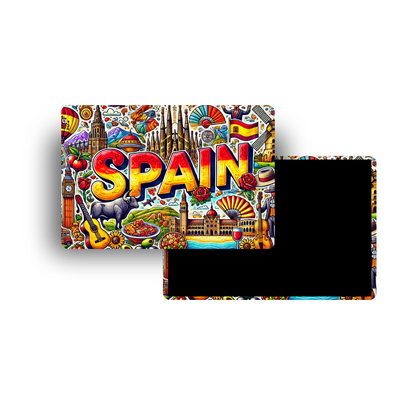 Lot de 12 Magnets Pays du Monde