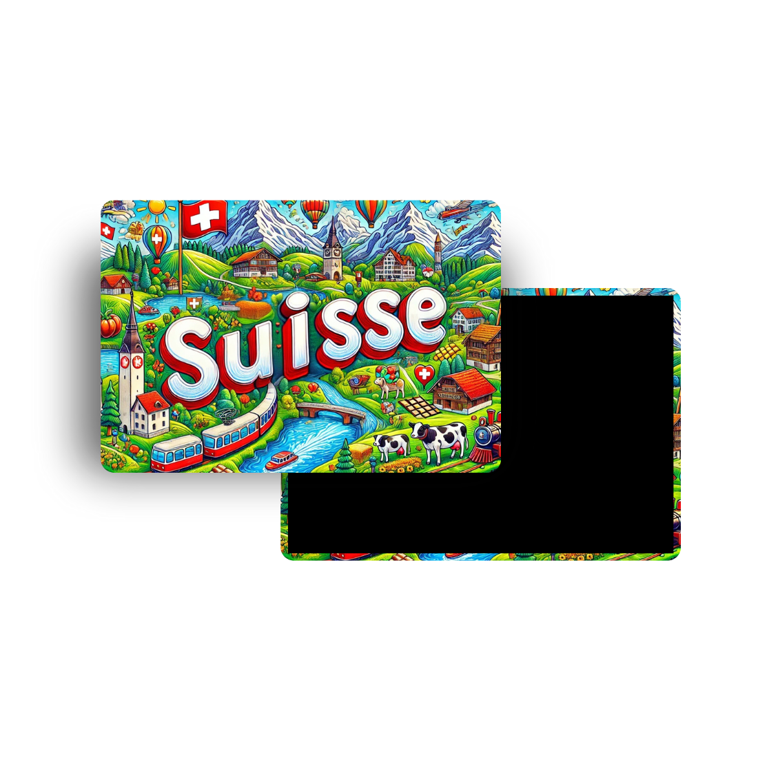 M338 Magnet Touristique Pays du Monde - Suisse