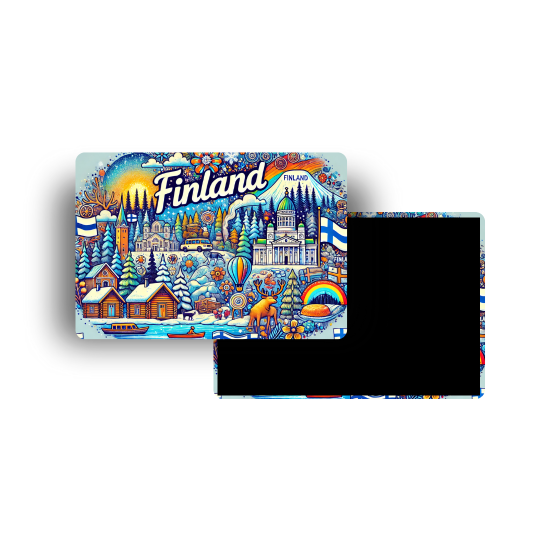 M343 Magnet Touristique Pays du Monde - Finlande
