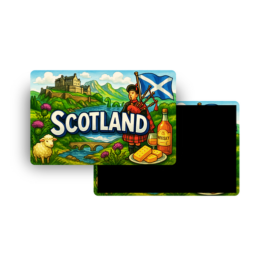 M347 Magnet Touristique Pays du Monde - Ecosse (Scotland)