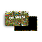 M353 Magnet Touristique Pays du Monde - Colombie