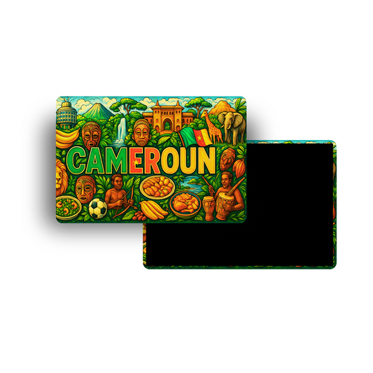 M355 Magnet Touristique Pays du Monde - Cameroun