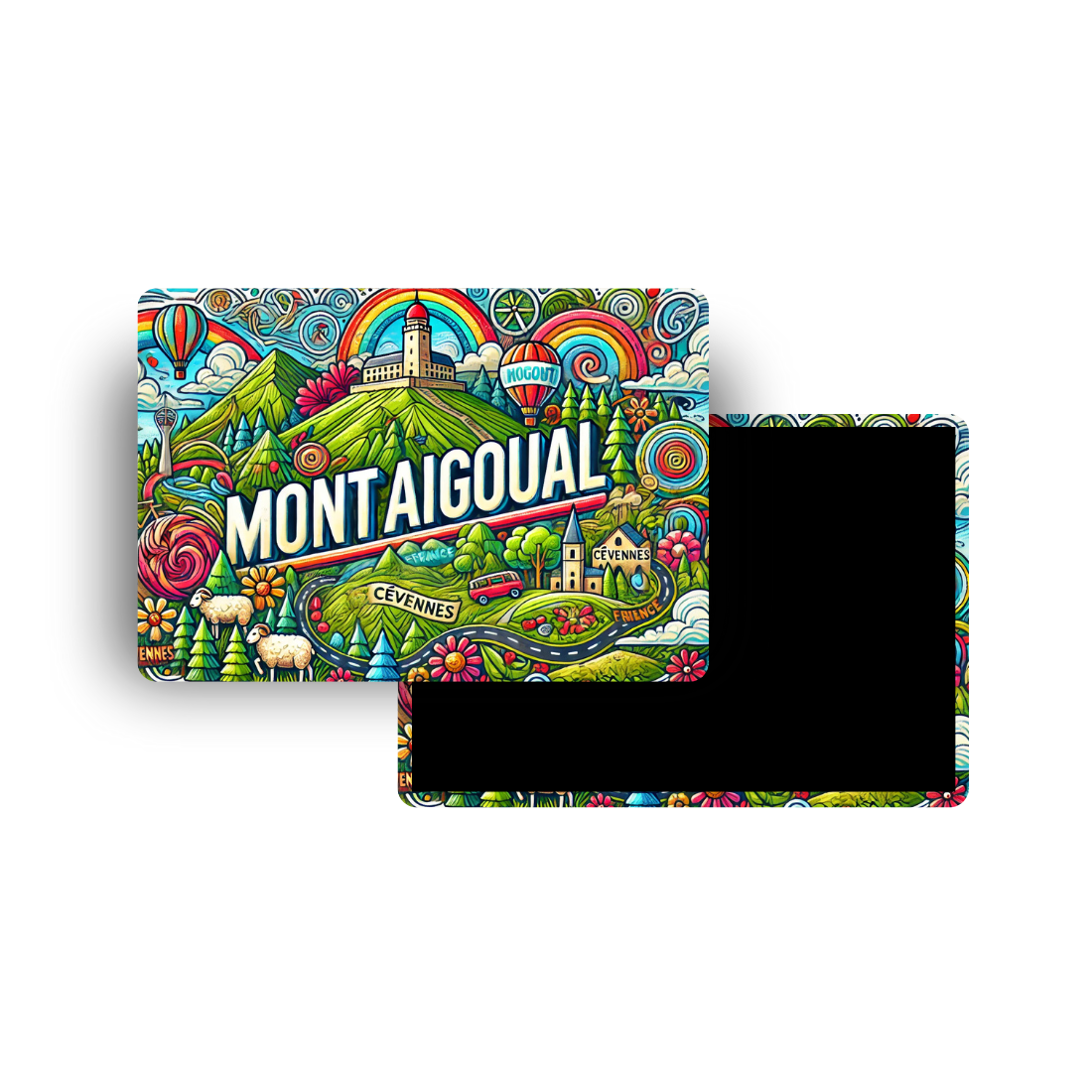 M290 Magnet Touristique Sud de France - Mont Aiguoal