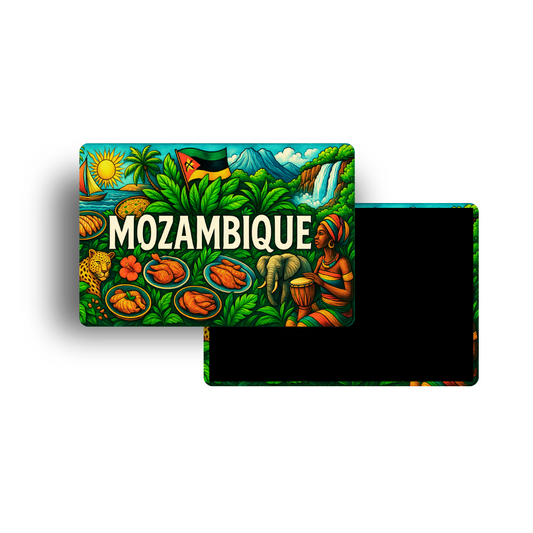 M379 Magnet Touristique Pays du Monde - Mozambique