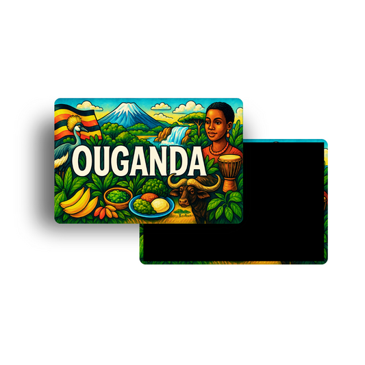 M380 Magnet Touristique Pays du Monde - Ouganda