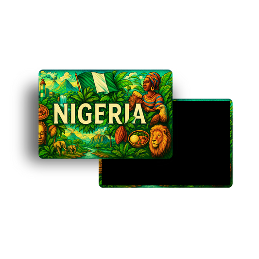 M382 Magnet Touristique Pays du Monde - Nigeria
