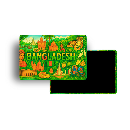 M386 Magnet Touristique Pays du Monde - Bangladesh