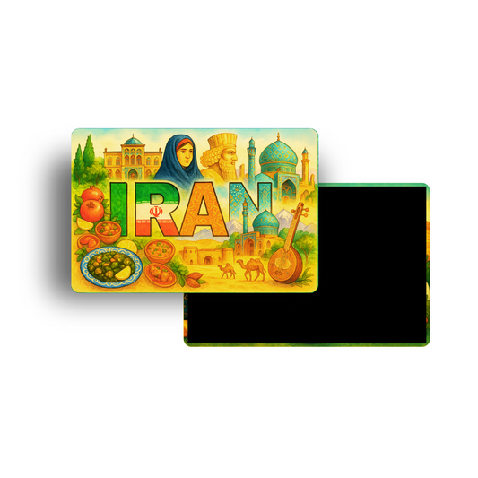 M394 Magnet Touristique Pays du Monde - Iran