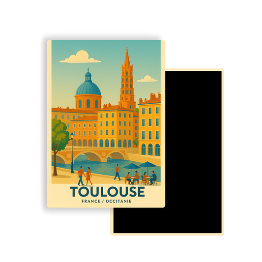 M403 Magnet Touristique Ville de France - Toulouse