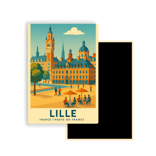 M404 Magnet Touristique Ville de France - Lille