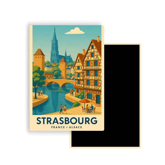 M405 Magnet Touristique Ville de France - Strasbourg