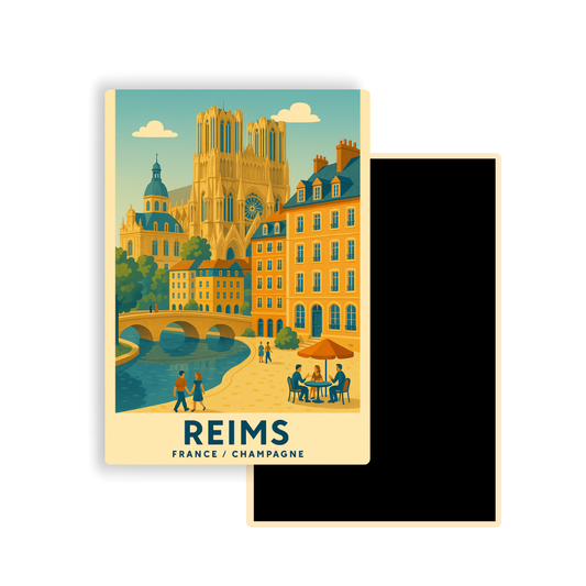 M407 Magnet Touristique Ville de France - Reims