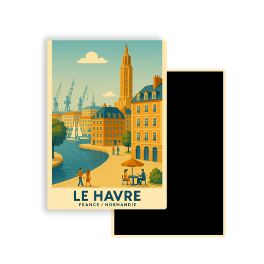 M409 Magnet Touristique Ville de France - Le Havre
