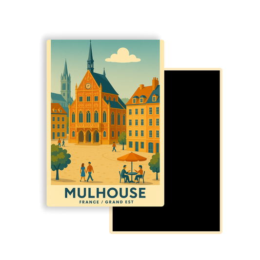 M410 Magnet Touristique Ville de France - Mulhouse