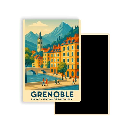M413 Magnet Touristique Ville de France - Grenoble