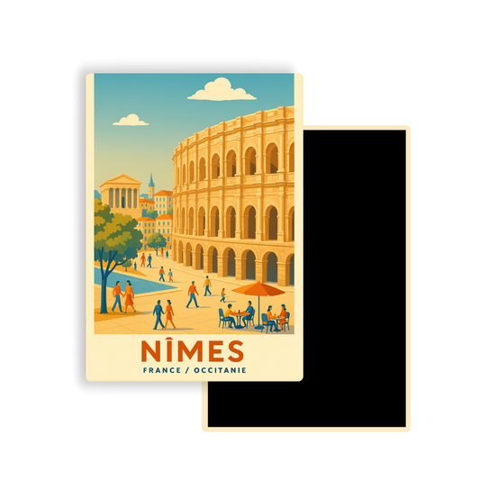 M414 Magnet Touristique Ville de France - Nimes
