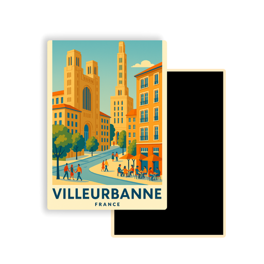 M416 Magnet Touristique Ville de France - Villeurbanne