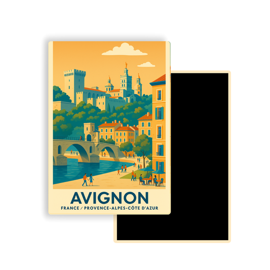 M419 Magnet Touristique Ville de France - Avignon