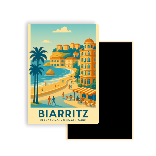 M420 Magnet Touristique Ville de France - Biarritz