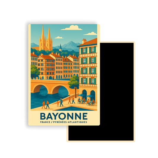 M421 Magnet Touristique Ville de France - Bayonne