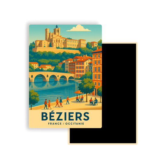 M423 Magnet Touristique Ville de France - Béziers
