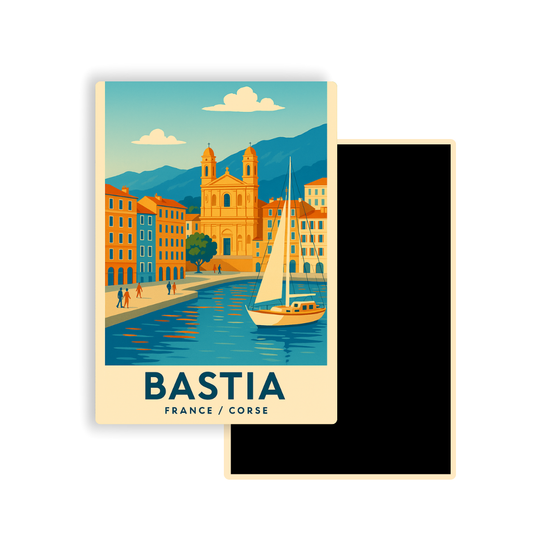 M425 Magnet Touristique Ville de France - Bastia