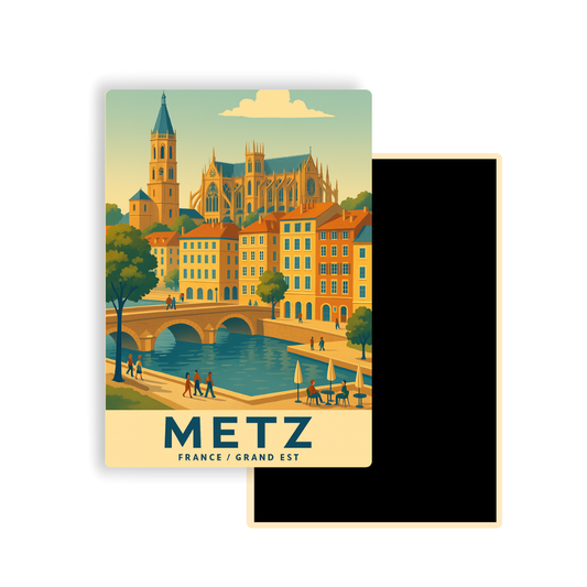 M428 Magnet Touristique Ville de France - Metz