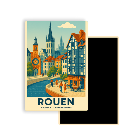 M429 Magnet Touristique Ville de France - Rouen