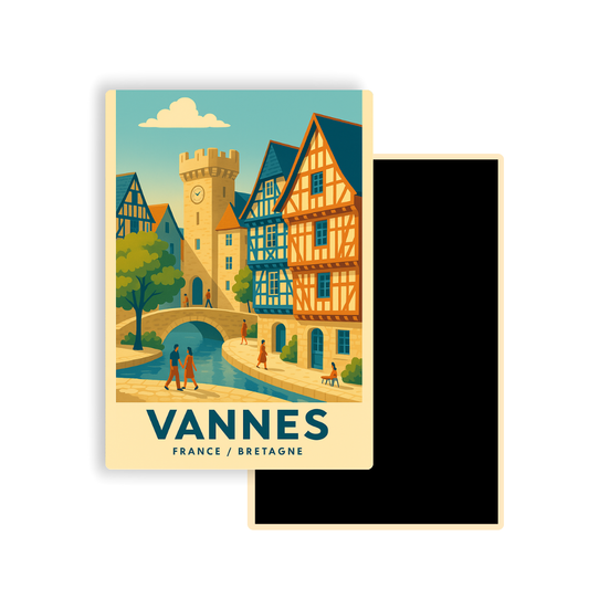 M431 Magnet Touristique Ville de France - Vannes