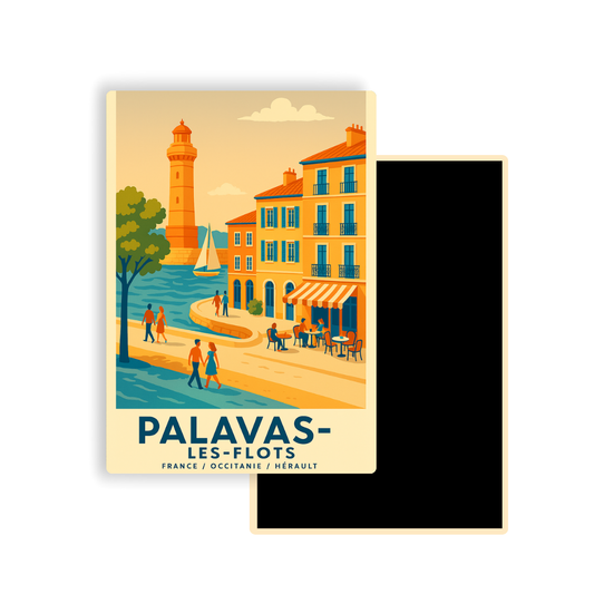 M437 Magnet Touristique Ville de France - Palavas les Flots