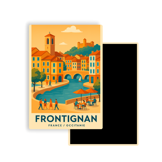 M438 Magnet Touristique Ville de France - Frontignan
