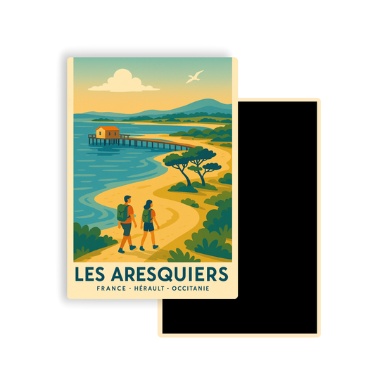 M441 Magnet Touristique Ville de France - Les Aresquiers