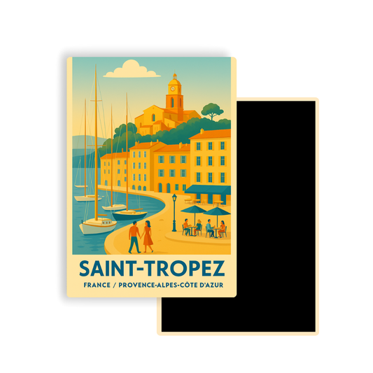 M443 Magnet Touristique Ville de France - Saint Tropez