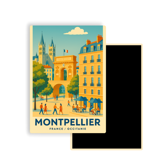 M444 Magnet Touristique Ville de France - Montpellier