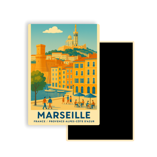 M445 Magnet Touristique Ville de France - Marseille