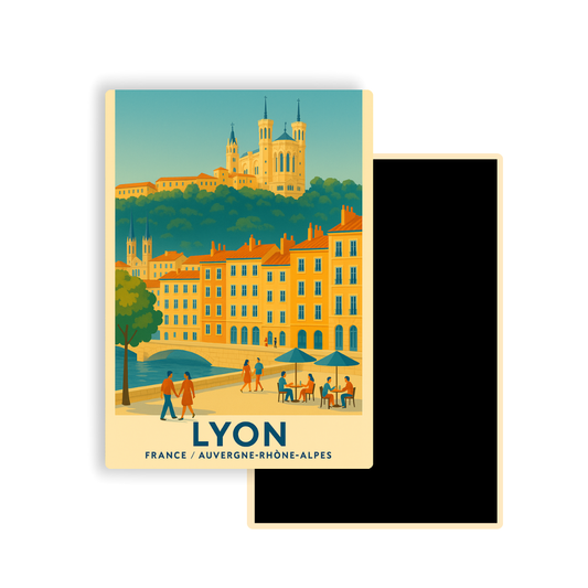 M446 Magnet Touristique Ville de France - Lyon