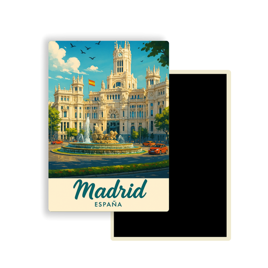 M504 Magnet Ville d'Europe - Madrid Espagne