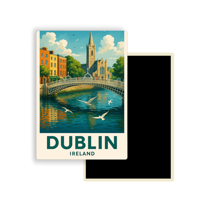 M511 Magnet Ville d'Europe - Dublin Irlande
