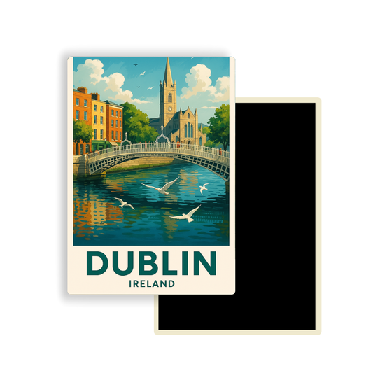 M511 Magnet Ville d'Europe - Dublin Irlande