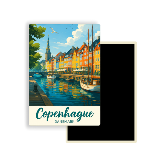 M512 Magnet Ville d'Europe - Copenhague Danemark
