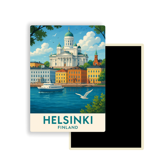 M514 Magnet Ville d'Europe - Helsinki Finlande