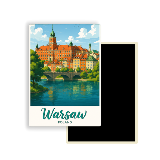M515 Magnet Ville d'Europe - Varsovie Pologne