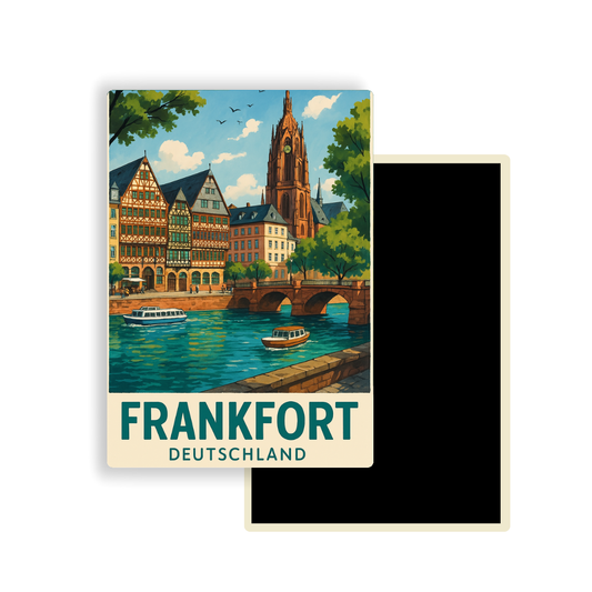 M523 Magnet Ville d'Europe -  Francfort Allemagne
