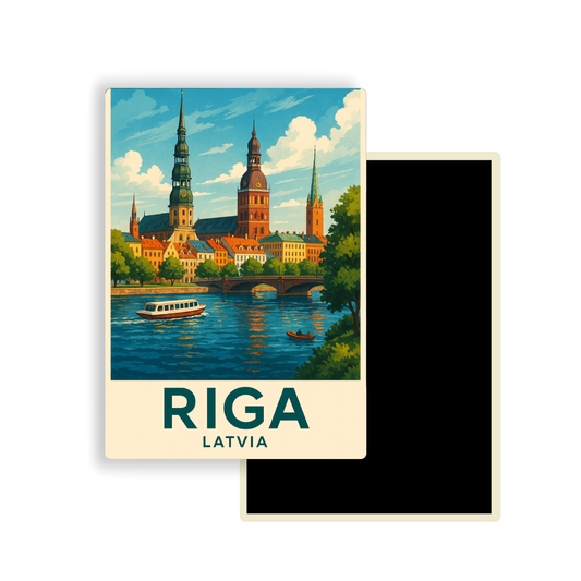 M531 Magnet Ville d'Europe - Riga Lettonie